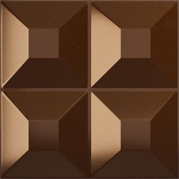 Ekena Millwork 19 5/8in. W x 19 5/8in. H Foster EnduraWall Decorative 3D Wall Panel Covers 2.67 Sq. Ft. WP20X20FOCDC - main